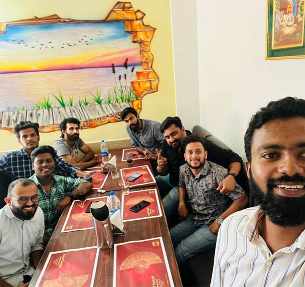 The Eduport team gathered together