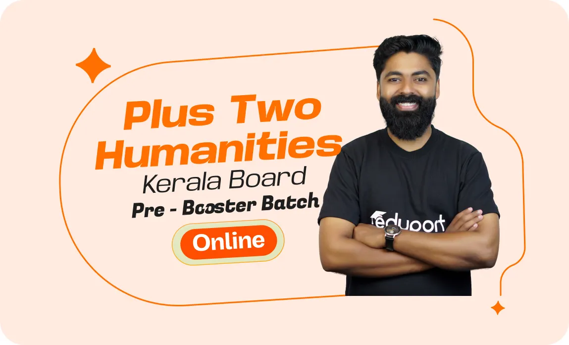Plus Two Humanities Pre-Booster Batch